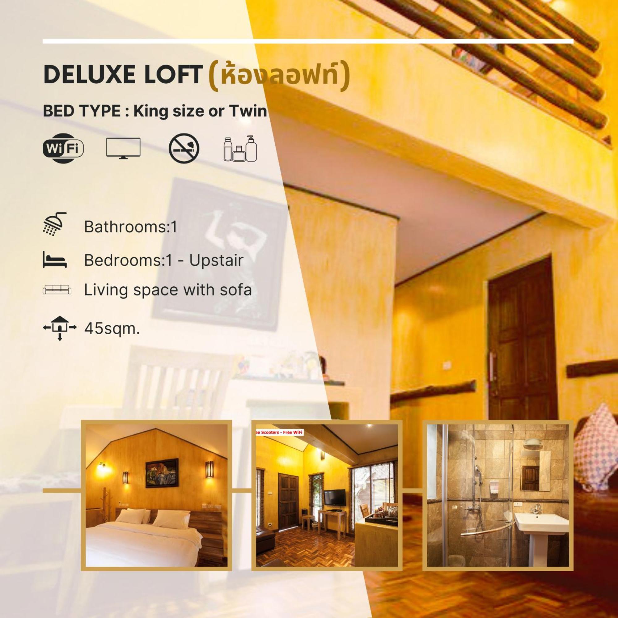 Baanpong Lodge San Kamphaeng Dış mekan fotoğraf